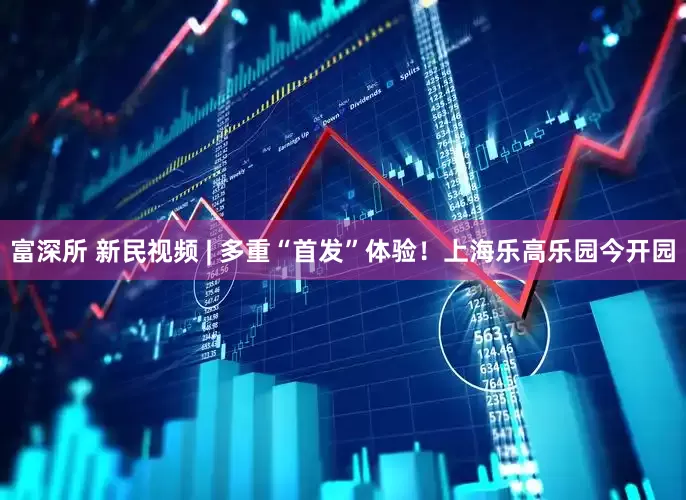 富深所 新民视频 | 多重“首发”体验！上海乐高乐园今开园