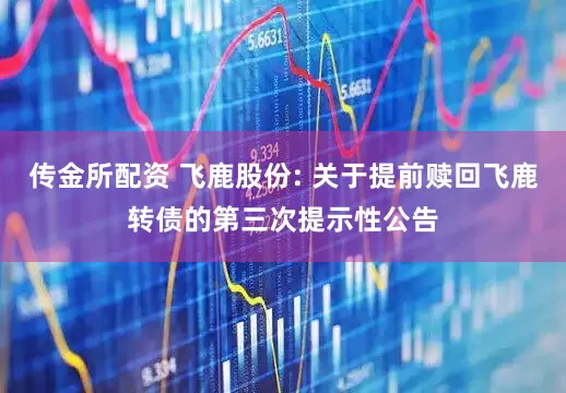 传金所配资 飞鹿股份: 关于提前赎回飞鹿转债的第三次提示性公告